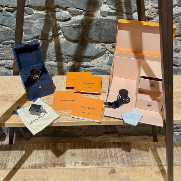 Louis Vuitton QA050 Tambour Horizon Monogram Watch - Picture 2 of 16